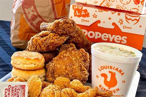 Popeyes Chicken .